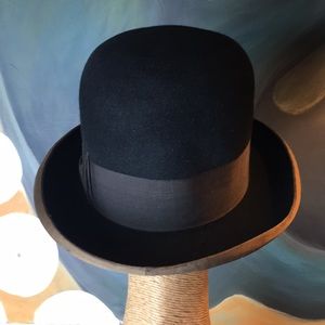 tall derby hat